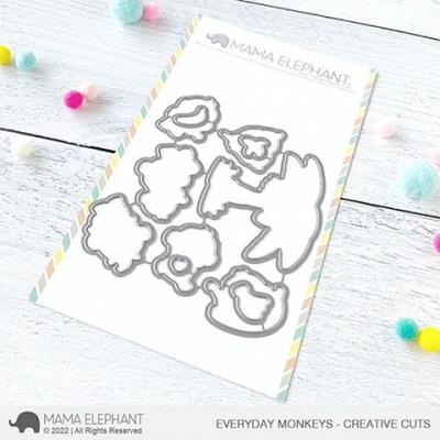 Mama Elephant Creative Cuts - Everyday Monkeys